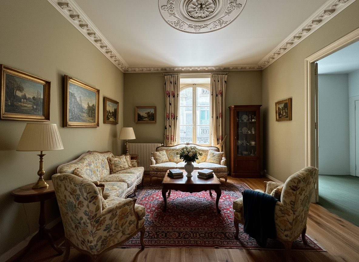 Bel appartement type Haussmannien